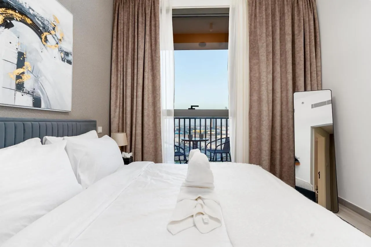 White Sage - Brand New Apartment With Panoramic New Dubai Views United Arab Emirates