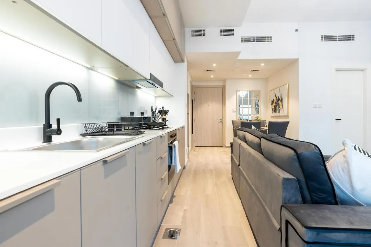 White Sage - Brand New Apartment With Panoramic New Dubai Views United Arab Emirates