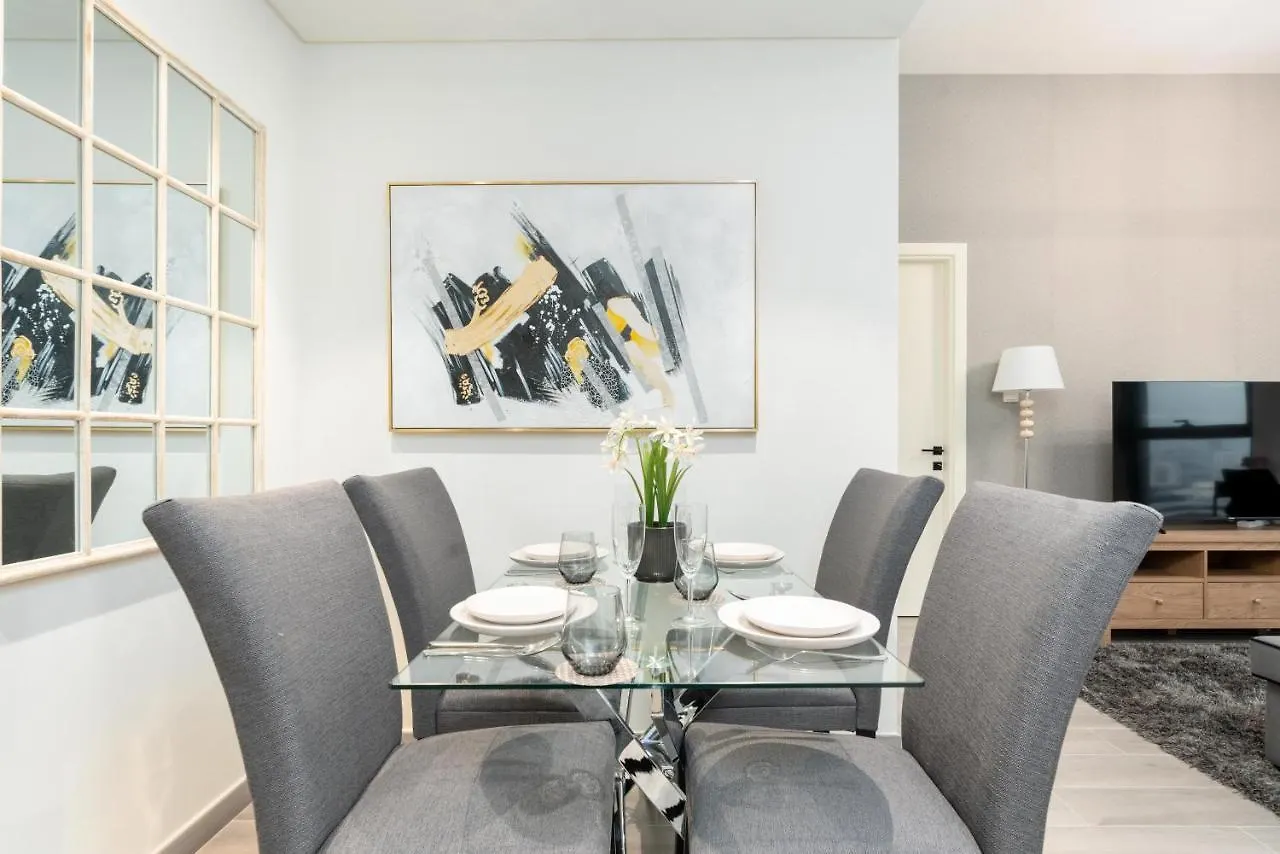 White Sage - Brand New Apartment With Panoramic New Dubai Views United Arab Emirates
